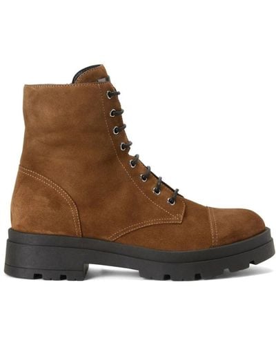 Giuseppe Zanotti Lace-Up Boots - Brown