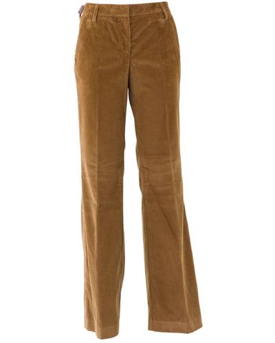 Jacob Cohen Wide Trousers - Brown