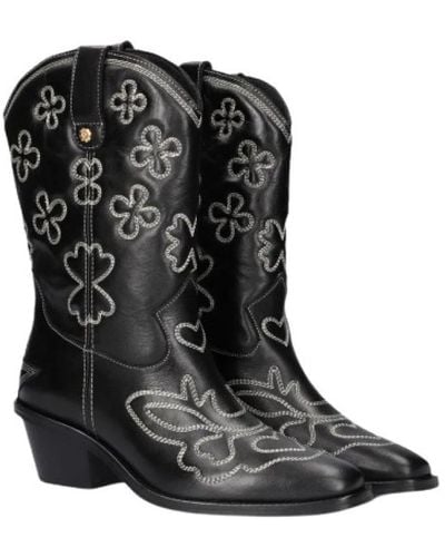 FABIENNE CHAPOT Western style cowboy boots - Negro