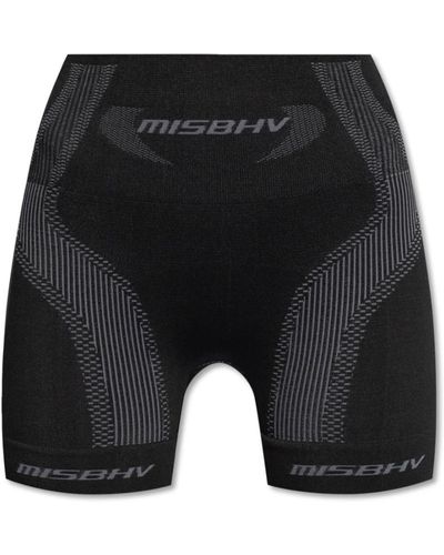 MISBHV Shorts con logo - Negro