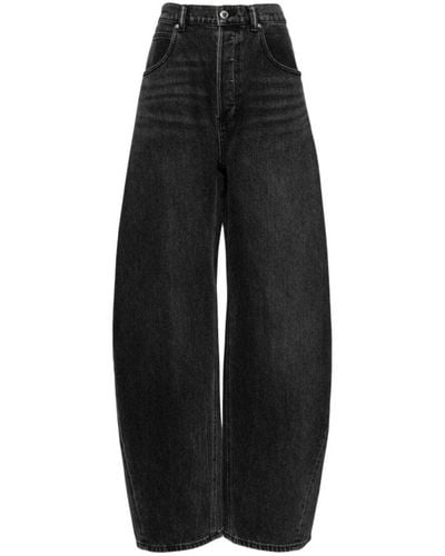 Alexander Wang Weite denim jeans - Schwarz