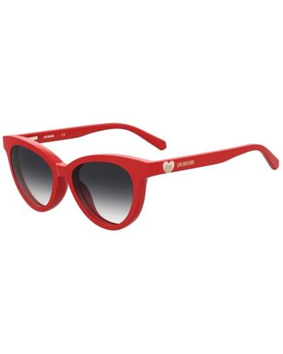 Moschino Rote shaded sonnenbrille mol051/cs-c9a