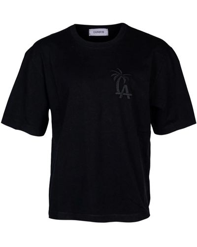 Laneus T-Shirts - Black