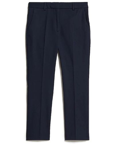 Weekend by Maxmara Trousers > cropped trousers - Bleu