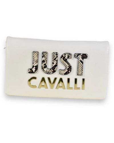 Just Cavalli Stilvolle einkaufstasche - Mettallic