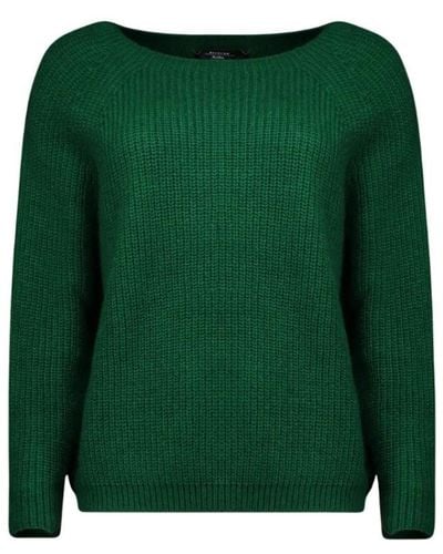 Max Mara Round-Neck Knitwear - Green