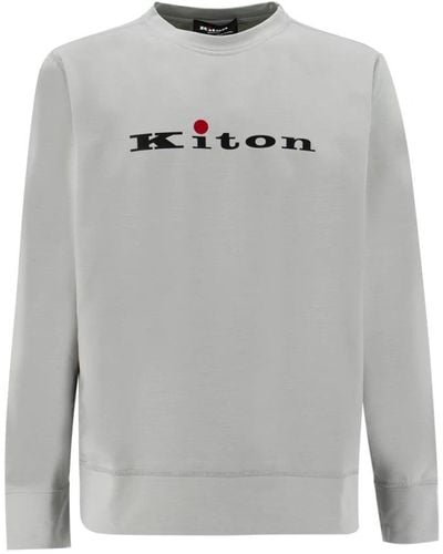 Kiton Sweatshirts - Gray