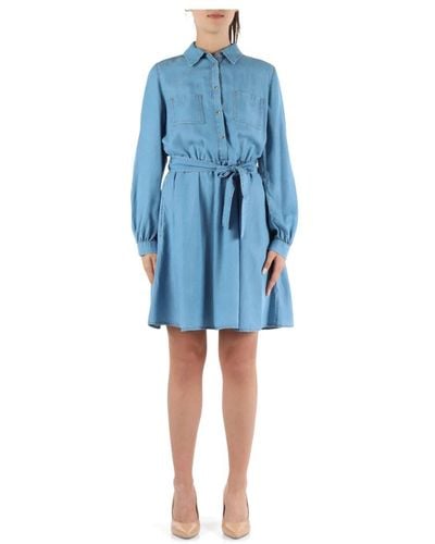 Pennyblack Dresses > day dresses > shirt dresses - Bleu