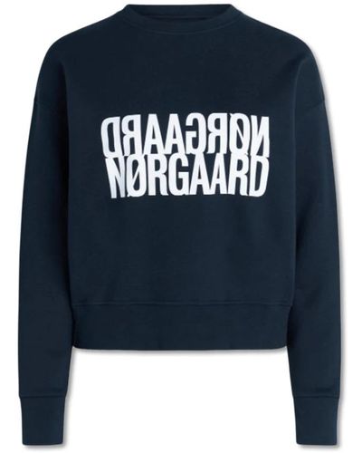 Mads Nørgaard Sweatshirts - Blue
