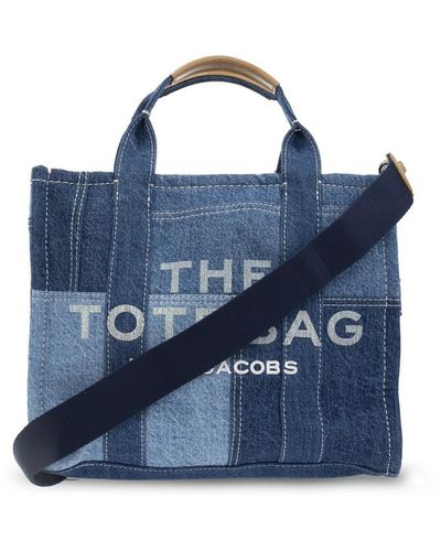 Marc Jacobs The Denim Mini Tote Bag - Blue