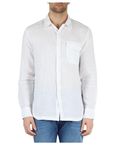 Replay Shirts > formal shirts - Blanc