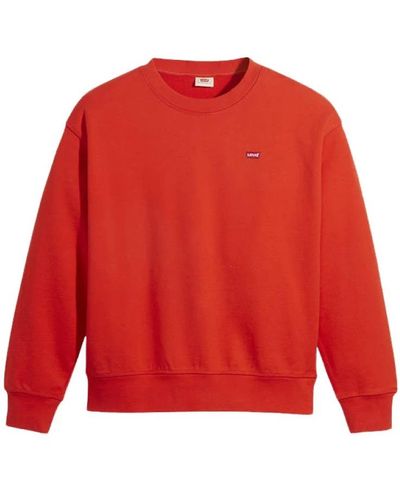Levi's Sweatshirts - Red