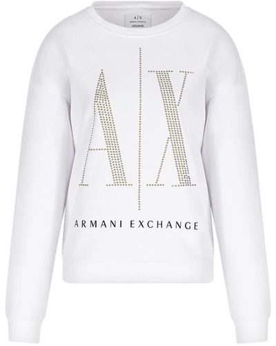 Armani Exchange Sweatshirt - Weiß