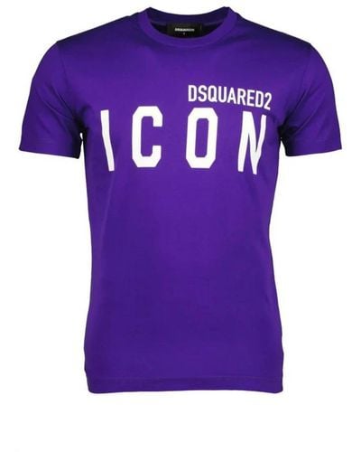 DSquared² T-Shirts - Purple