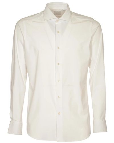 Bagutta Weiße hemden für männer