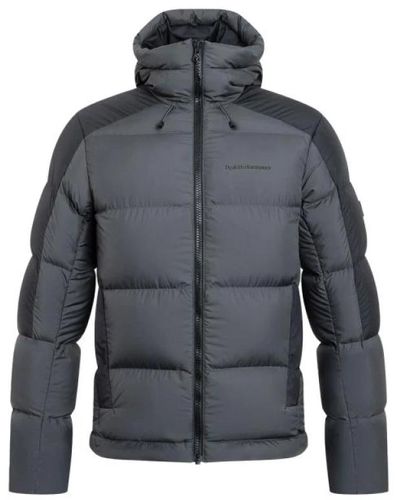 Peak Performance M puffer hood giacca - Blu