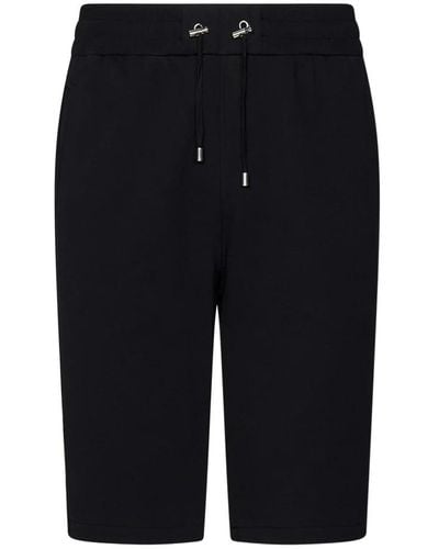 Balmain Long Shorts - Black