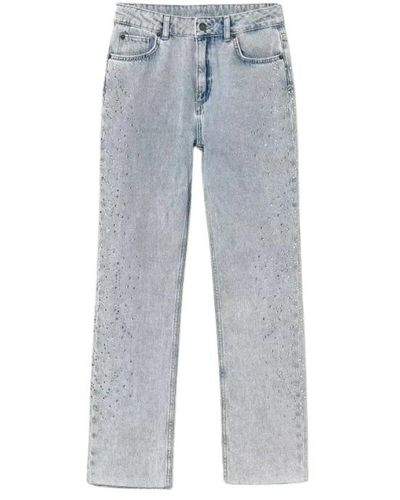 Twin Set Loose-Fit Jeans - Blue