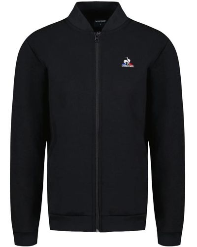 Le Coq Sportif Essential full zip hoodie - Schwarz