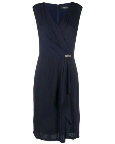 Ralph Lauren Short Dresses - Blue