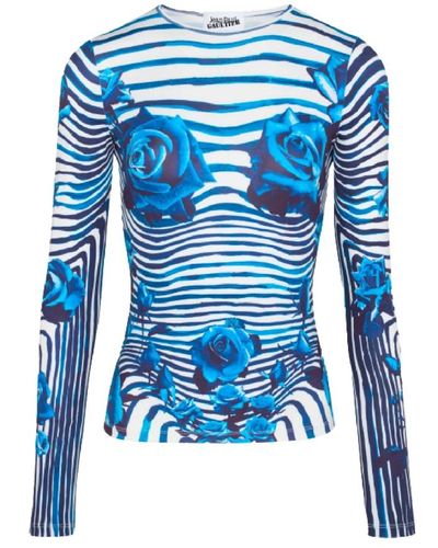 Jean Paul Gaultier Tops > long sleeve tops - Bleu