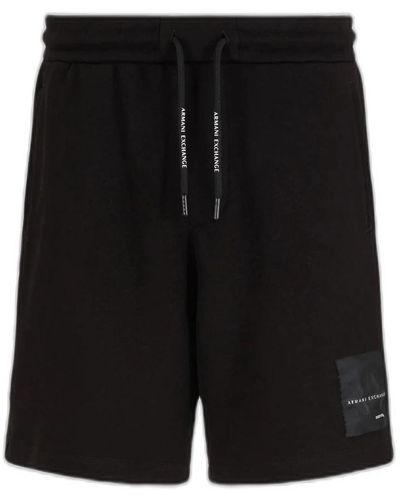 Armani Exchange Shorts - Schwarz