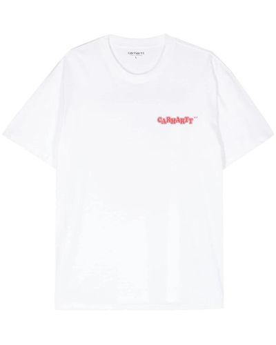 Carhartt Retro fast food t-shirt - Weiß
