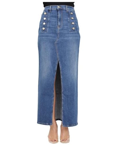 ViCOLO Denim skirts - Azul