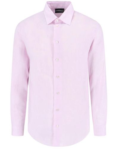 Emporio Armani Rosa hemden für frauen - Pink