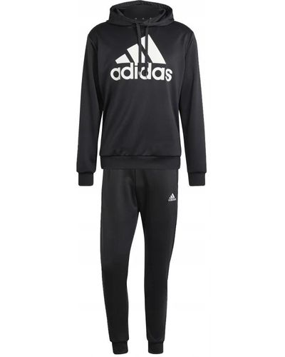 adidas Schwarzer hoodie french terry sportswear