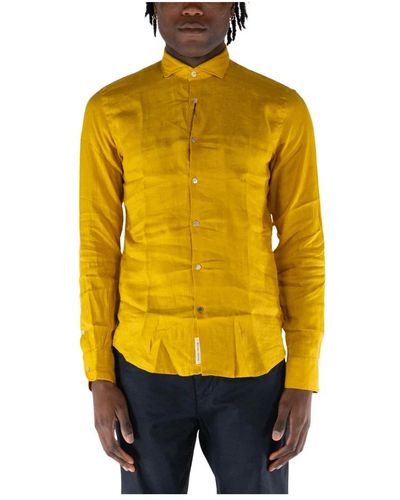 Yes-Zee Casual Shirts - Yellow