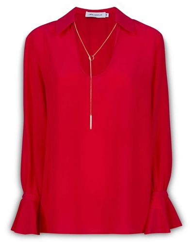 SIMONA CORSELLINI Blouses & shirts > blouses - Rouge