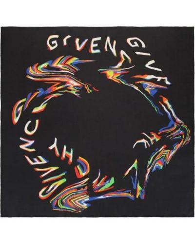 Givenchy Silky Scarves - Black