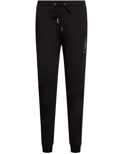 Armani Exchange Pantalones elegantes - Negro