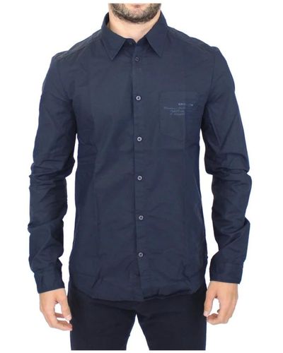 Ermanno Scervino Formal Shirts - Blue