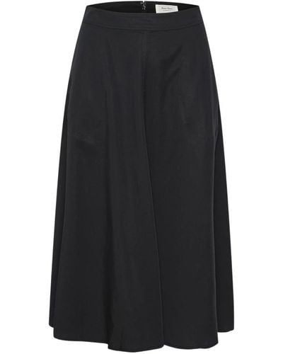 Part Two Midi Skirts - Black