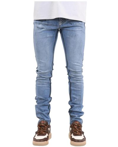 FLANEUR HOMME Skinny jeans da uomo - Blu