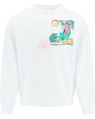Gcds Sweatshirts & hoodies > sweatshirts - Blanc