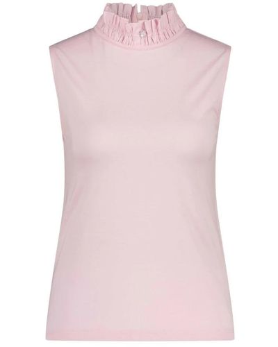 Rich & Royal Sleeveless Tops - Pink