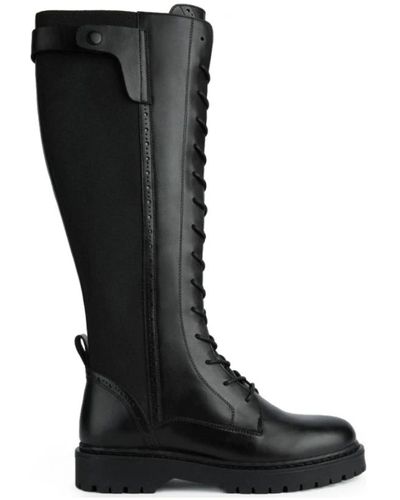 Geox Bottines bleyze boots - Noir