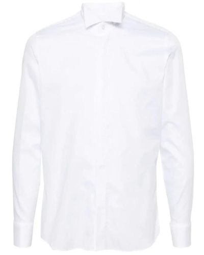 Tagliatore Stilvolles hemd in verschiedenen farben - Weiß
