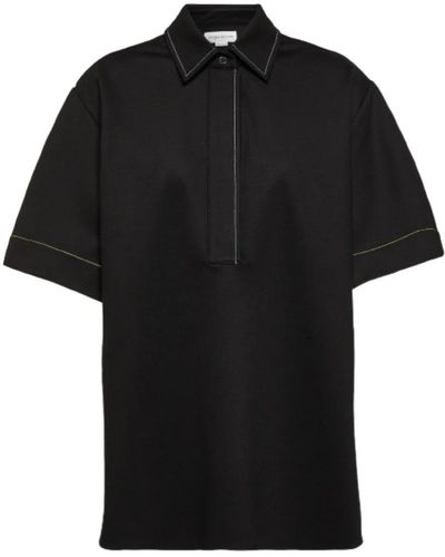 Victoria Beckham Polo Shirts - Black