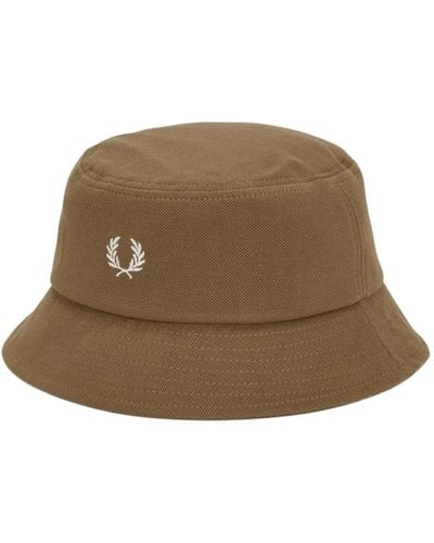 Fred Perry Vintage bucket hat - Natur