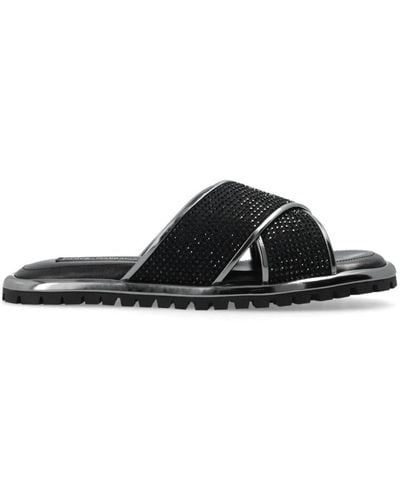 Dolce & Gabbana Shoes > flip flops & sliders > sliders - Noir