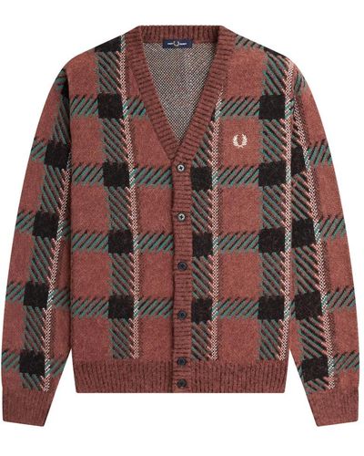 Fred Perry Cardigans - Brown