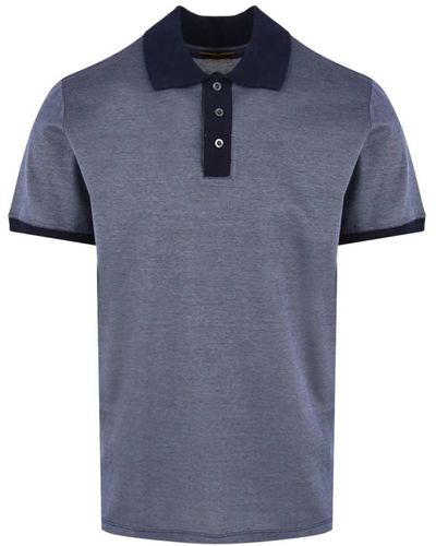 Moorer Polo Shirts - Blue