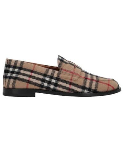 Burberry Shoes > flats > loafers - Marron