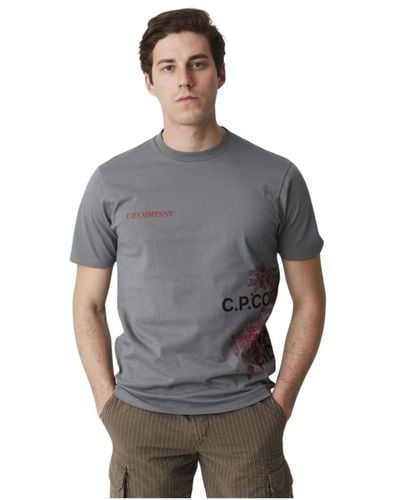 C.P. Company Magliette classica - Grigio