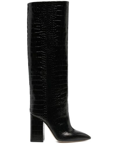Paris Texas High Boots - Black