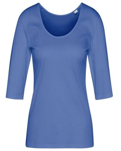 Van Laack T-Shirts - Blue